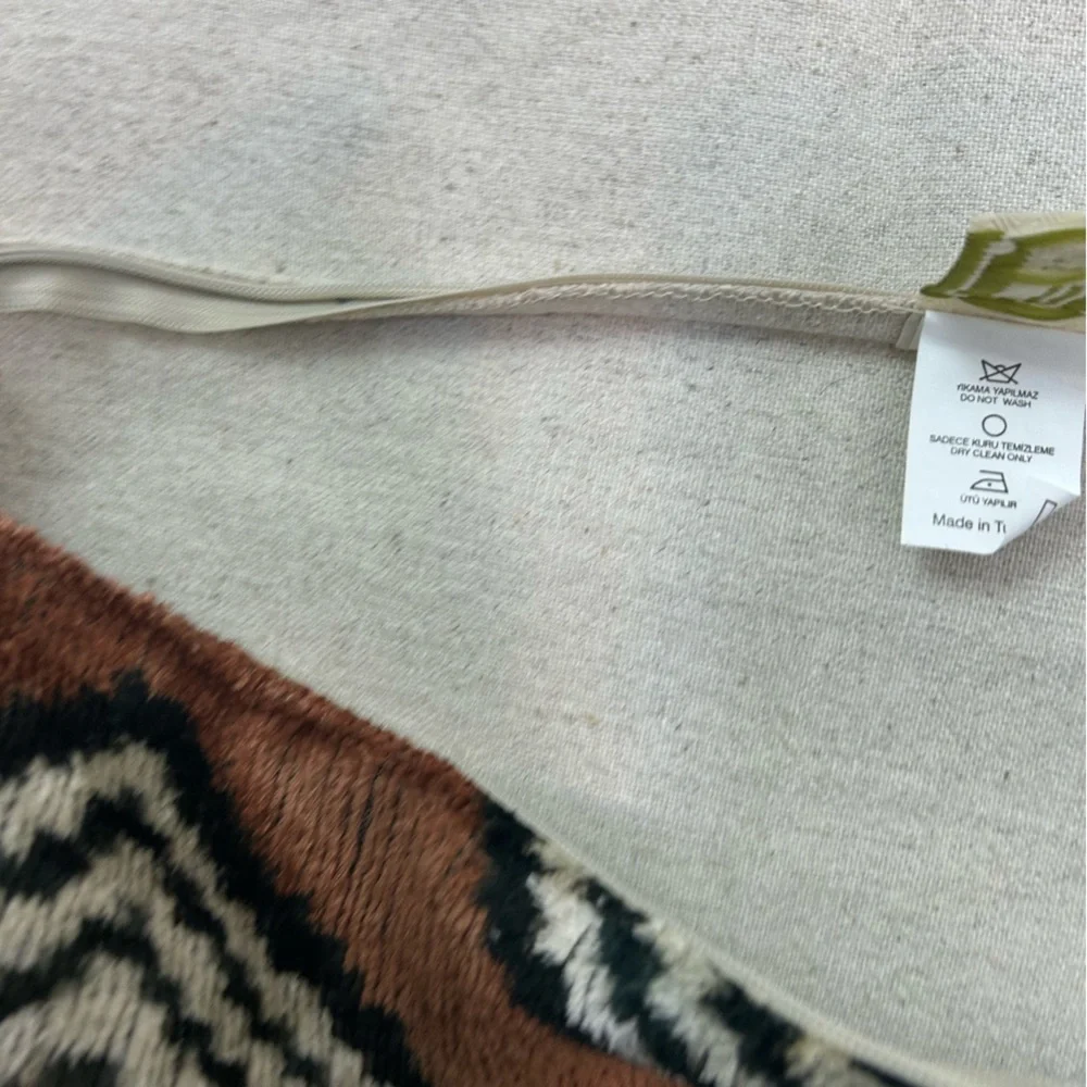 MD Home Designer Throw Pillow Case Velvet‎ Ikat Handmade Square 20 x 20 Bohemian